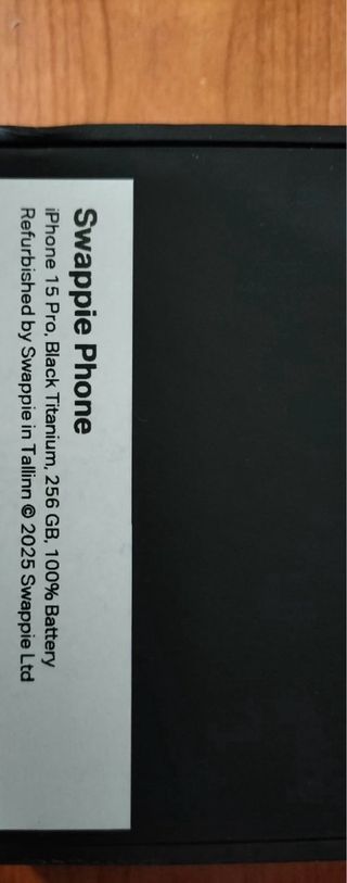 iPhone 15 Pro 256GB - Nero