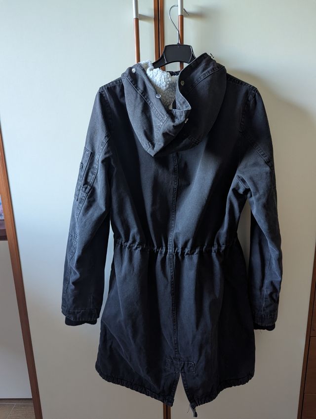 Parka nero tg M - Ottime condizioni