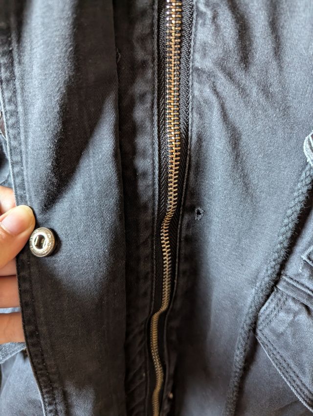 Parka nero tg M - Ottime condizioni