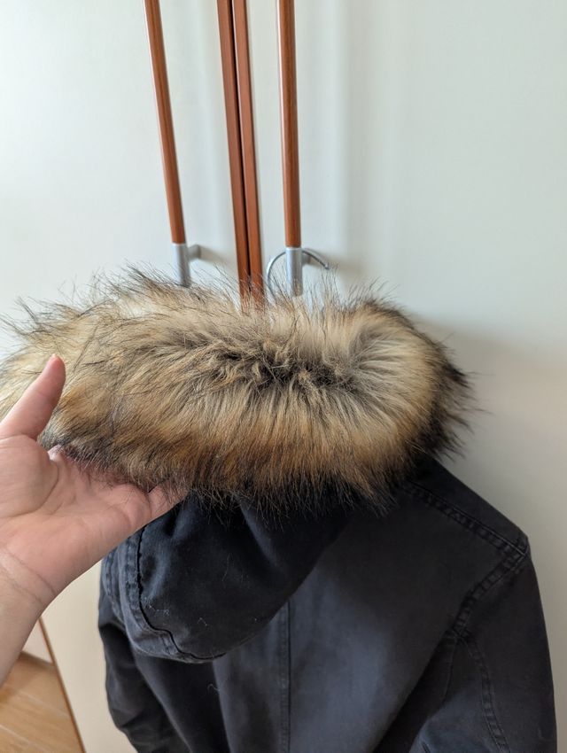 Parka nero tg M - Ottime condizioni