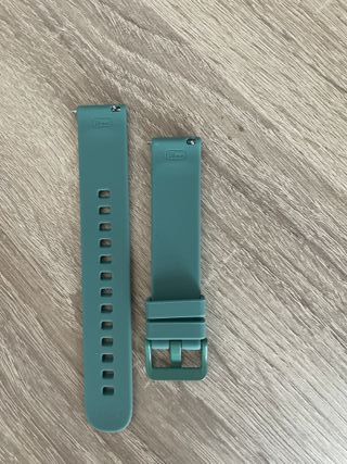 Correa reloj Garmin y otros 18mm verde