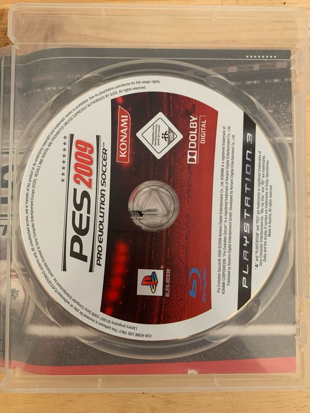 PES 2009 (Pro Evolution Soccer 2009) PS3