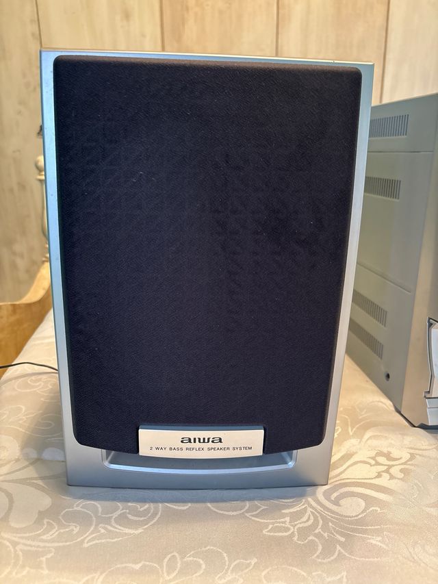 Minicadena Aiwa NSX-SZ10 plata