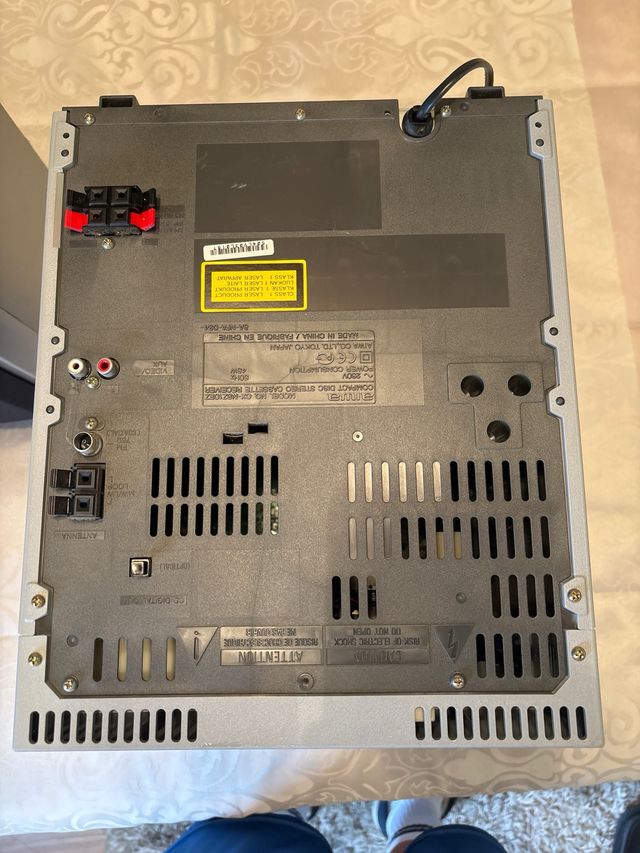 Minicadena Aiwa NSX-SZ10 plata