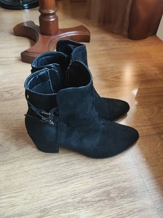 Botines negros mujer -talla 36