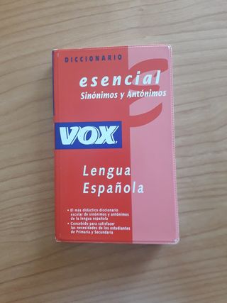 Vox Diccionario Esencial de Sinonimos y Antonim...