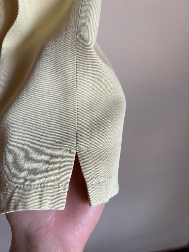 Pantaloni vintage gialli