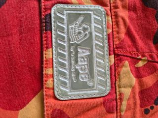 Shorts cargo AAPE by A Bathing Ape - Naranja