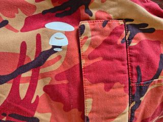 Shorts cargo AAPE by A Bathing Ape - Naranja