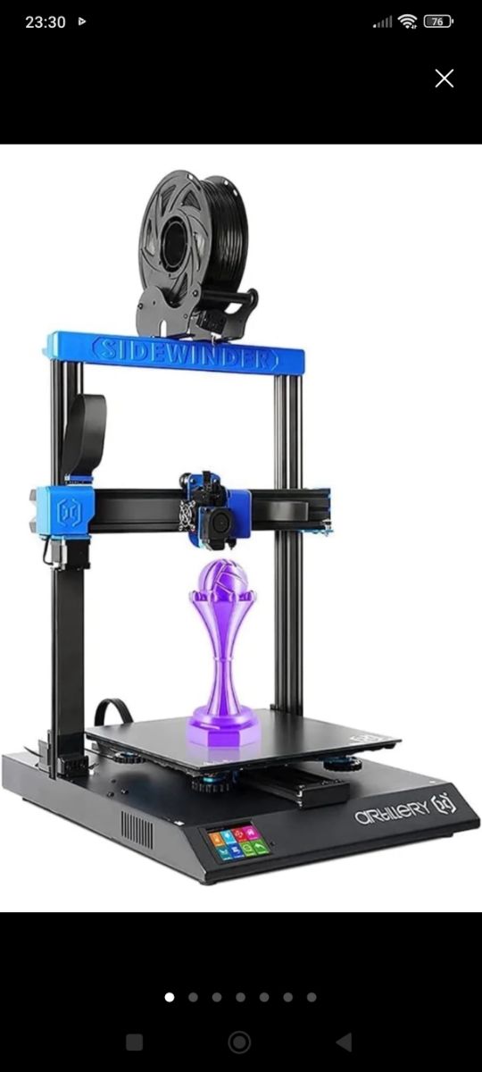 Artillery Sidewinder X2 Impresora 3D