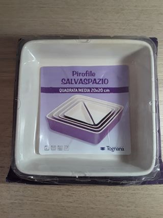 Pirofila Tognana 20x20 cm