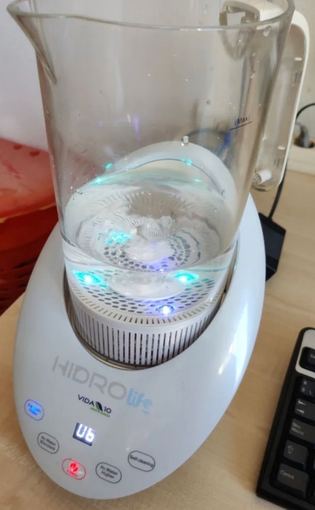 Jarra agua hidrogenada