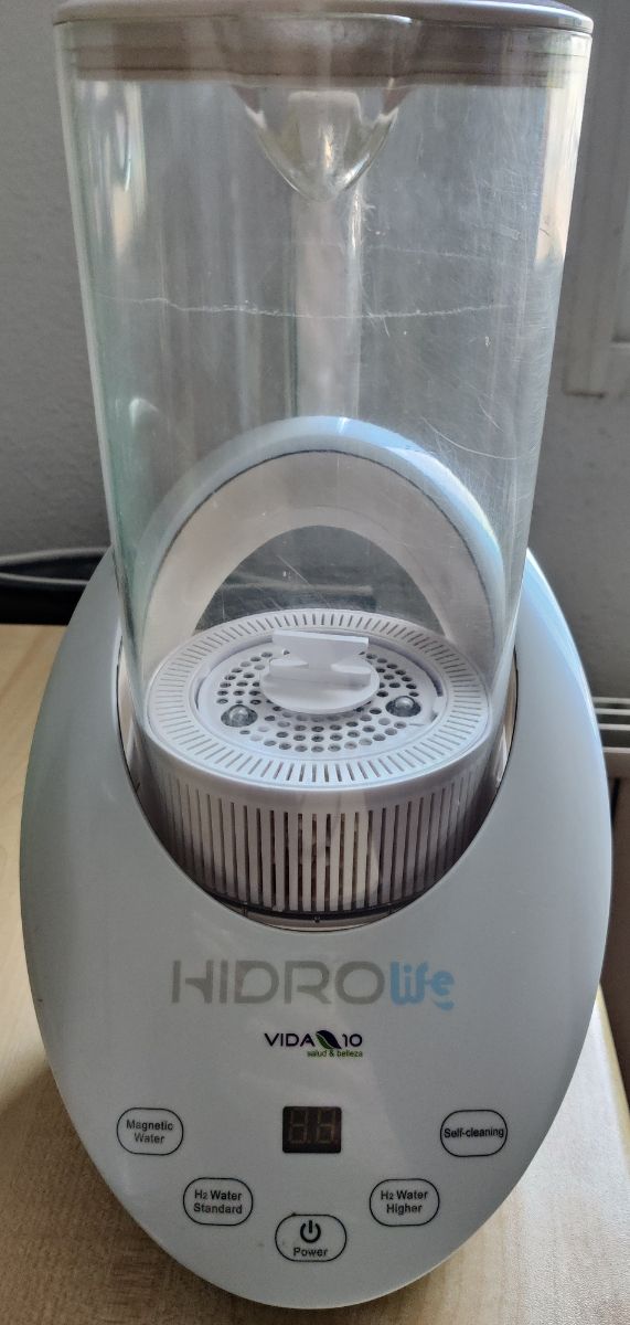 Jarra agua hidrogenada