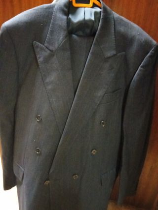 Traje chaqueta hombre negro