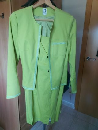 Vestido y chaqueta