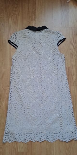 Vestido Zara encaje vintage