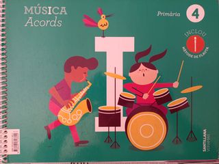 Música Acords 4 Primaria ISBN 9788491316602