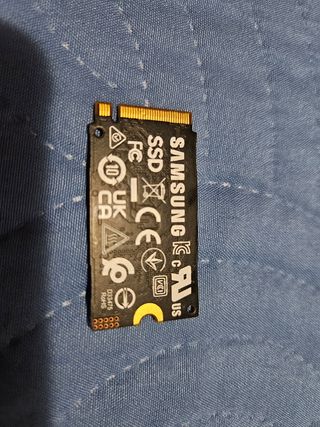 SSD NVMe Samsung 256GB