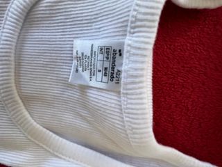 Camiseta interior Abanderado blanca algodón 100%
