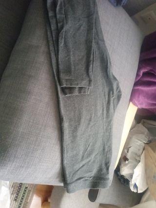 Legging Gris - Pantalón Deportivo