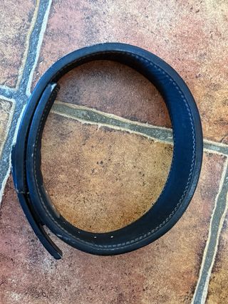 Cinturón levantamiento peso - negro