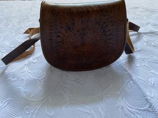 Bolso bandolera marrón