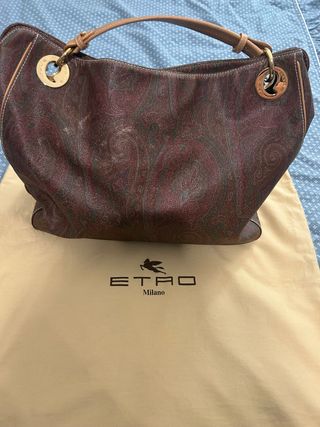 Borsa Etro Paisley Marrone