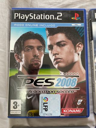 Lote de 4 juegos-PES 2008 & 2010 Fifa 06 y 12