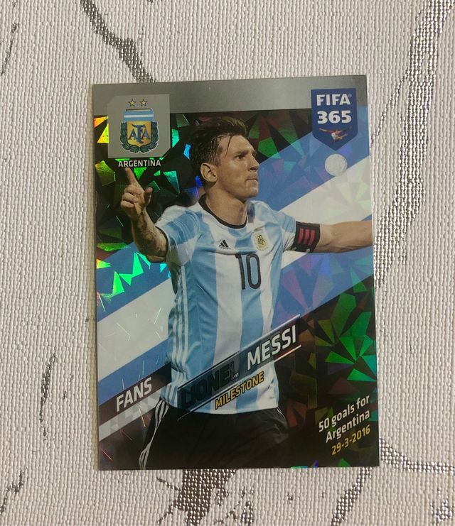Lionel Messi Argentina Panini, Adrenalyn, Topps
