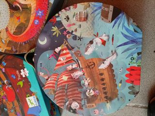 3 Puzzles Djeco 54 piezas
