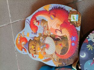 3 Puzzles Djeco 54 piezas