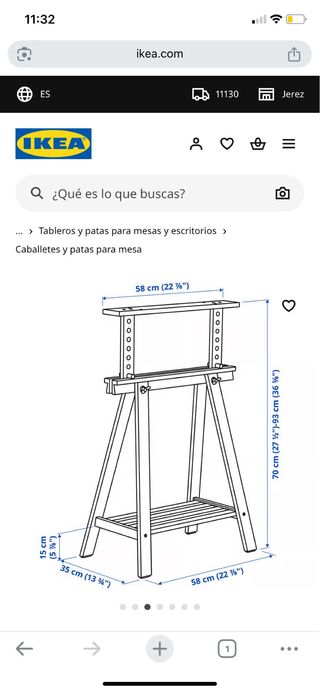 Mesa escritorio cristal blanco.Caballetes Mittback