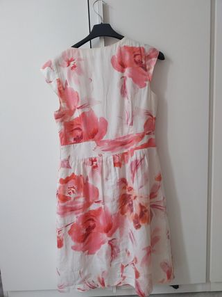 Abito floreale Armand Thiery rosa-bianco