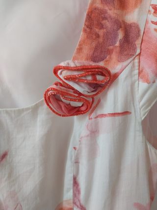 Abito floreale Armand Thiery rosa-bianco