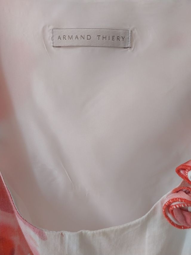 Abito floreale Armand Thiery rosa-bianco