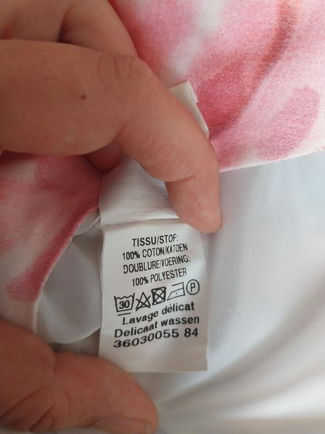 Abito floreale Armand Thiery rosa-bianco