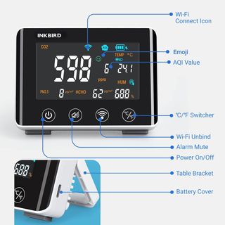 Inkbird WiFi Detector calidad del aire-medidor CO2