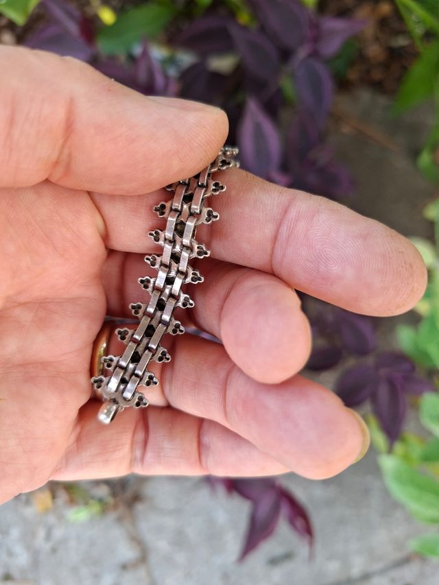 Braccialetto Argento Rajasthan