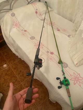 equipo de pesca spinning