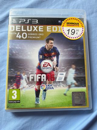 FIFA 16 PS3 - Edición Deluxe + PES 2013 