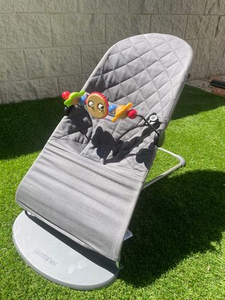 Hamaca Bebé BabyBjörn Bliss Gris