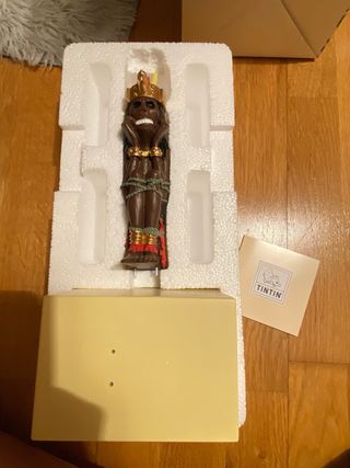 Figura Tintín Momia Rascar Capac