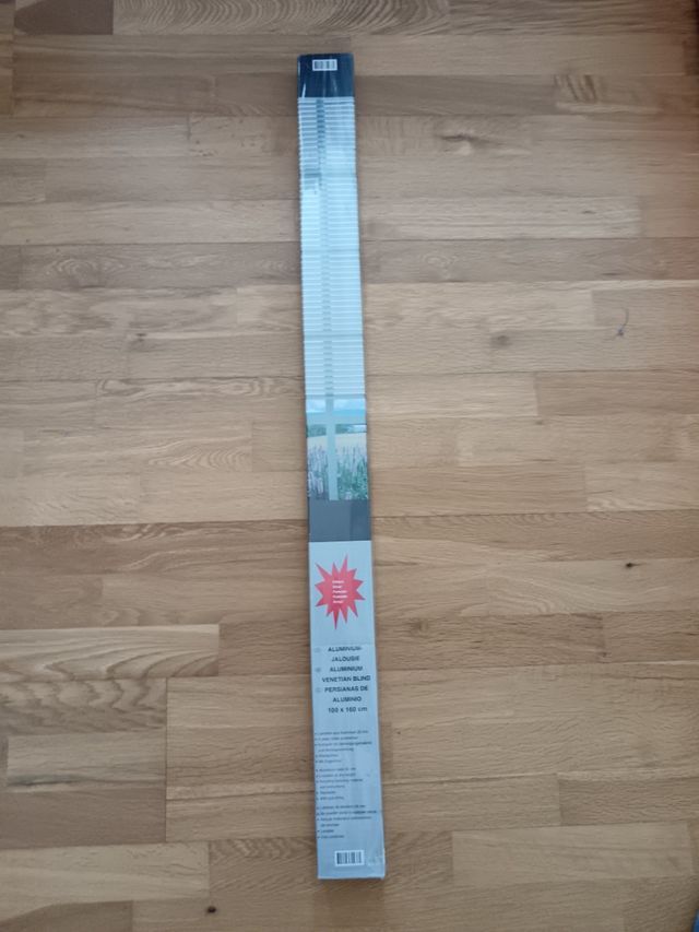 2 Persianas Venecianas Aluminio 100x160cm