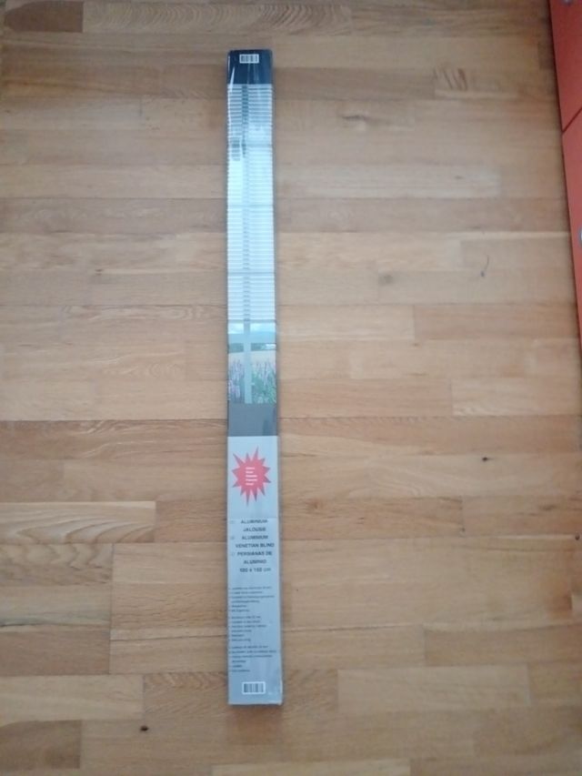 2 Persianas Venecianas Aluminio 100x160cm