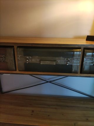 Consola recibidor madera - La Taguara