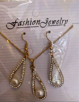 Juego Joyas Oro Blanco Perla
Todo por 20€