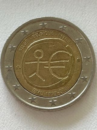 Moneda 2€ Bélgica 1999-2009