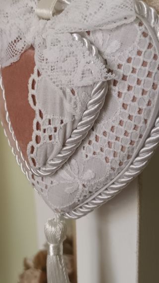 Cuore velluto shabby chic