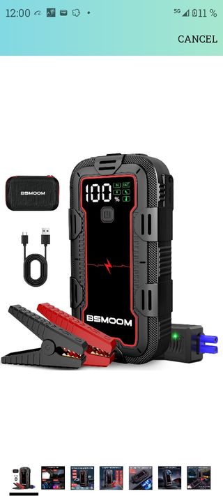 Arrancador Coche BSMOOM 5000A