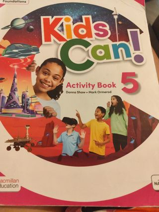 LibroKidsCan!5primaria inglés colegio hispania